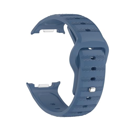Silikonarmband for Samsung Galaxy Watch 8 40MM 44MM Loop Sport, ersetztes Band for Galaxy 8Classic 46MM Armband(Ice Blue Black,For Watch 8 44mm) von WUURAA