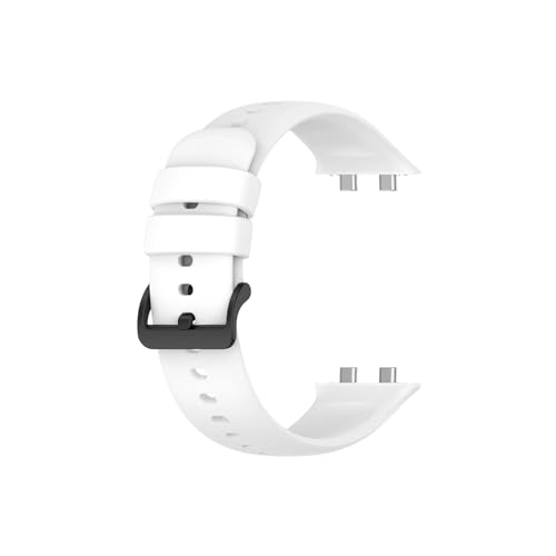 Silikonband for OPPO Uhr 3 Pro/for OPPO Uhr SE Uhr Sportarmband for OPPO Uhr 3 Armband Correa (Color : WHITE, Size : For OPPO watch 3 pro) von WUURAA