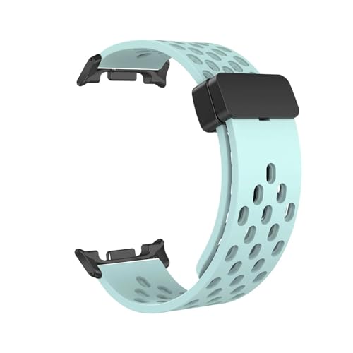 Silikonband for Samsung Galaxy Watch 8Classic 46mm, atmungsaktives Sport-Correa-Armband for Watch 8 44mm 40mm Armband(GemGrB,For Galaxy 8 44mm) von WUURAA