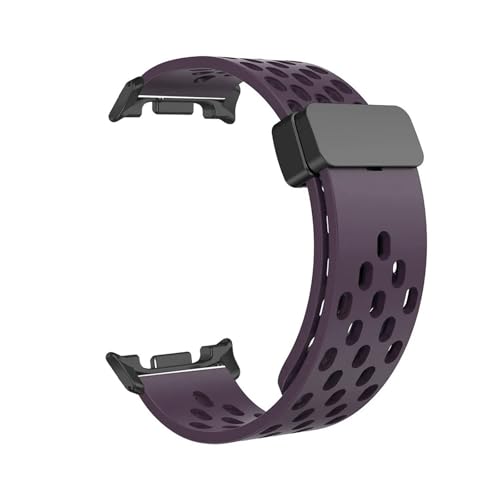 Silikonband for Samsung Galaxy Watch 8Classic 46mm, atmungsaktives Sport-Correa-Armband for Watch 8 44mm 40mm Armband(PuB,For Galaxy 8 40mm) von WUURAA