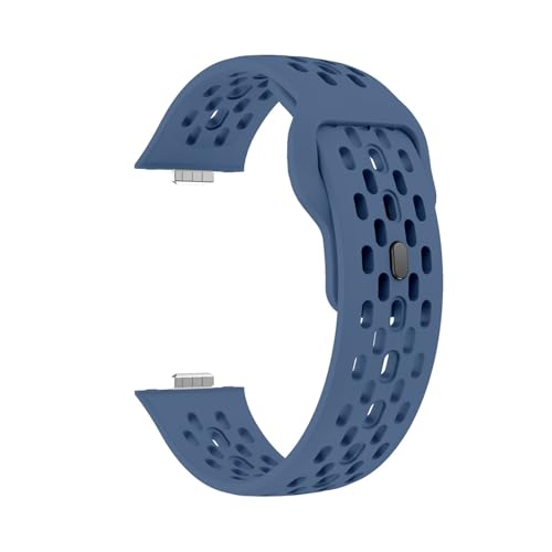 Sportarmband for Huawei Watch Fit 4 Pro Strap Hohles Silikonarmband for Watch Fit4 Fit3 Correas(LIGHT BLUE,For Fit 4 Pro) von WUURAA