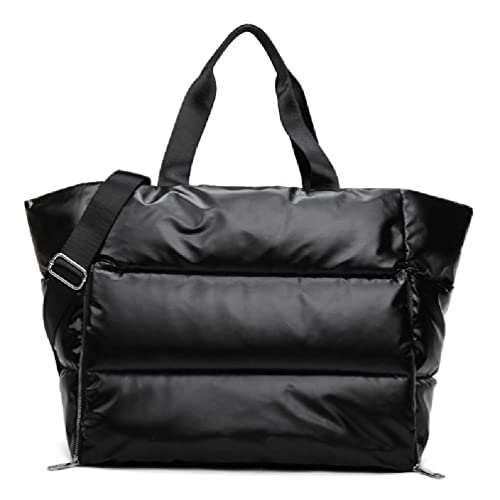 Tragbare Sport Modetasche Für Damen Fitness Fitnessstudio Yoga Wochenende Leichte Schulter Reisetaschen Mit Fach Yoga Taschen Träger Passt Auf Alle Ihre Sachen Extra Große Und von WUURAA