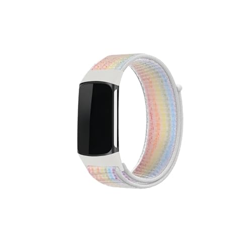 WUURAA Armband for Fitbit Charge 5 Uhrenzubehör Sport Nylon Loop Armband Armband Correa Pulsera for Fitbit Charge 5 Band (Color : Serve, Size : For Fitbit Charge 5) von WUURAA