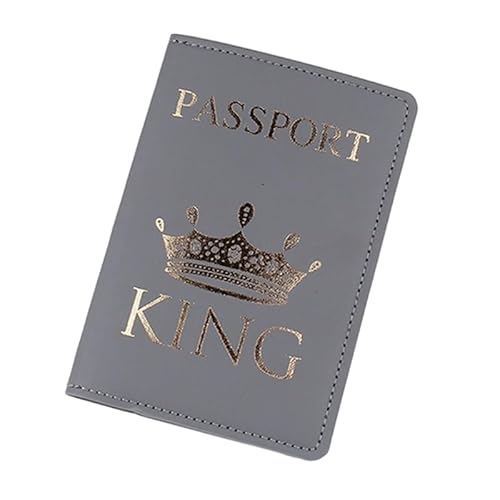 WUURAA Einfache Passport Abdeckung Reise Reisepass Brieftasche Geschenk PU Leder Karte Fall Abdeckung Unisex Reisepass Frauen von WUURAA