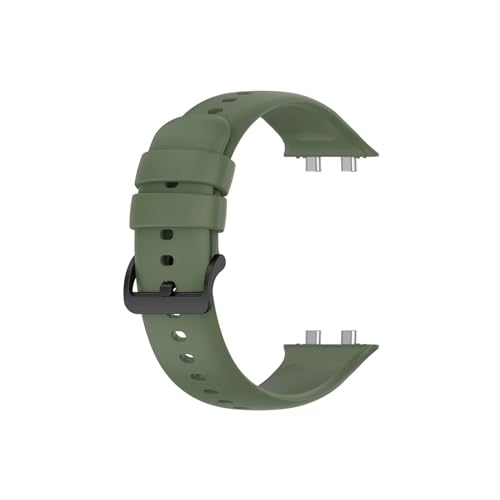 WUURAA Silikonband for OPPO Uhr 3 Pro/for OPPO Uhr SE Uhr Sportarmband for OPPO Uhr 3 Armband Correa (Color : Green, Size : For OPPO watch 3 pro) von WUURAA