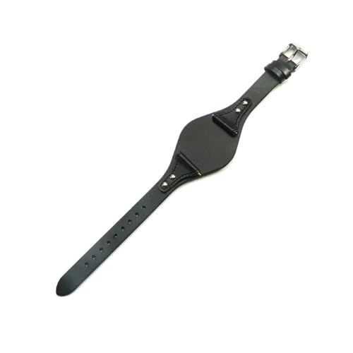 WUWMTUTCK Atmungsaktive Uhrenarmbänder passend for Fossil ES4045 ES4114 ES4113 ES3838 ES3625 ES3616 Serie Geruchloses Armband 18 mm(Black(PW),Steel-K1-18mm) von WUWMTUTCK