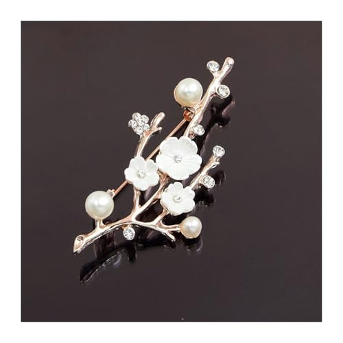 2 Stück Damenbrosche Anstecknadeln Elegante Broschennadeln for Kragen Vielseitige Hemdkragenspitzennadeln for Frauen Für Kleidung(Gold) von WUYXTO