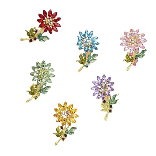 6 Pcs Brosche Pins for Frauen Blume Form Kragen Hemd Spitze Pin for Hochzeit Für Kleidung 6 Pcs Brosche Pins for Frauen Blume Form Kragen Hemd Spitze Pin for Hochzeit Für Kleidung von WUYXTO