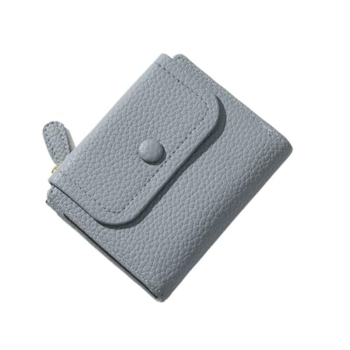 WUYXTO Kleine PU Leder Frauen Brieftasche Dame Geldbörse Tasche Weibliche Mädchen Frauen Geldbörse Für Geldbeutel Damen(Blue) von WUYXTO