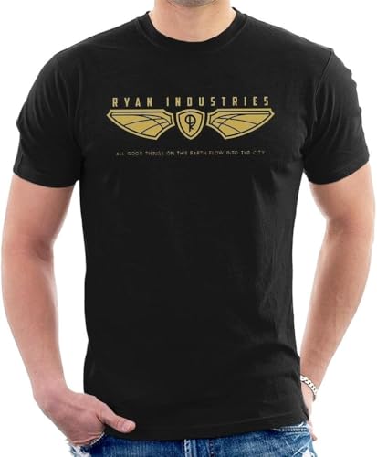 Bioshock Ryan Industries Logo Men's T-Shirt Hemden(XX-Large) von WUZ9MIMI
