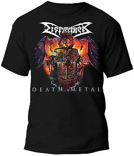 Dismember T Shirt Death Metal Band Logo Official Mens Black Hemden(X-Large) von WUZ9MIMI