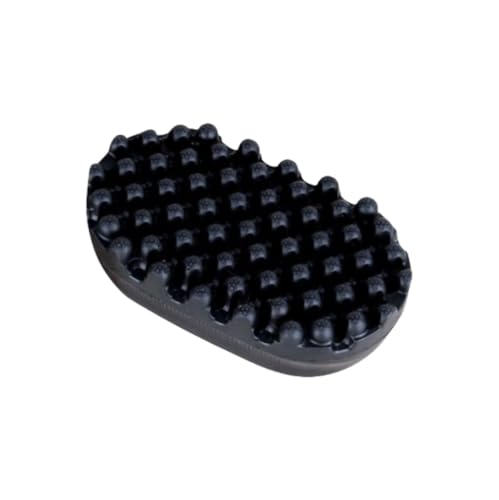 Silikonbürste für lockiges Haar, schwarzer Twist-Stil, Afro-Zopf, tragbares Werkzeug für Damen und Herren, Friseur von WUZIA