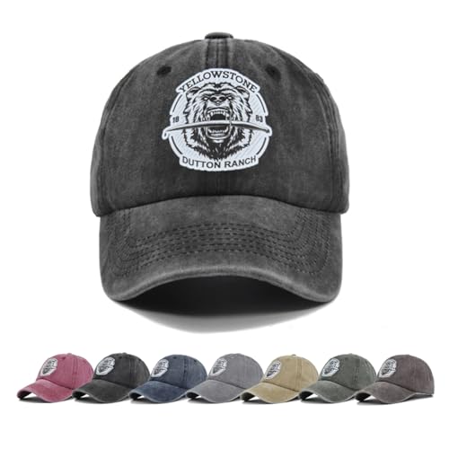 Baseballkappe Unisex und modisch Baseballkappe Yellowstone Snapback Hut Sonnenhut Orang-Utans Frühling Herbst Baseballkappe Sportkappe Hip Hop Fitted Cap für Männer Frauen Sport Outdoor-Geschenke von WVVCXCC