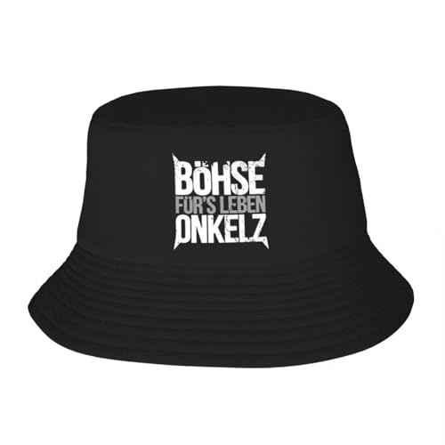 Baseballmütze Unisex und modisch Unikat Bohse Onkelz Rock Bucket Hat Leichtes Camping Deutsche Musik Angelhüte Frühling Kopfbedeckung Hut Sport Outdoor Geschenke von WVVCXCC