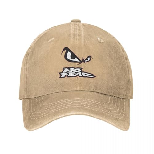 WVVCXCC Baseball Cap Unisex and Fashionable NO Fear Cap Cowboy Hat Cap hat Sunhat Christmas hat Women's Beach Outlet Men's Sports Outdoor Gifts von WVVCXCC