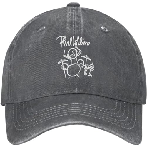 WVVCXCC Baseballkappe Unisex und modisch Phil Music und Collins Baseballkappe Vintage Washed Denim Cap Unisex Casual Outdoor Sport Hut Schwarz Sport Outdoor-Geschenke WVVCXCC Baseballkappe Unisex und modisch Phil Music und Collins Baseballkappe Vintage Washed Denim Cap Unisex Casual Outdoor Sport Hut Schwarz Sport Outdoor-Geschenke von WVVCXCC