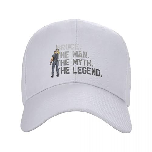 WVVCXCC Baseballmütze Outdoor Unisex Bruce The E Street Band Springsteen Thunder Road Trucker Hut Papa Hut Atmungsaktive Snapback Caps Papa Hut Sommer Caps Geburtstagsgeschenk von WVVCXCC