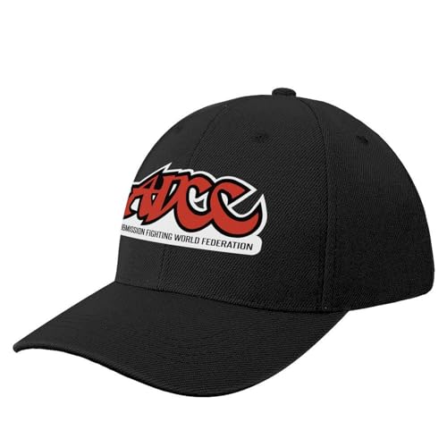 WVVCXCC Unisex und modisch ADCC World Submission Fighting Championships Baseballmütze Golfhut Sommerhut Sonnenhut Hüte Frau Herren Sport Outdoor-Geschenke von WVVCXCC