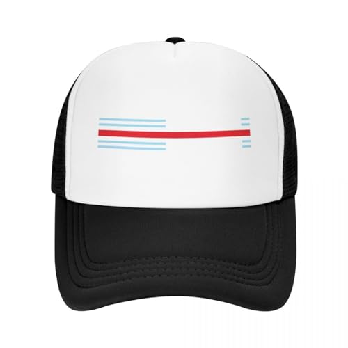 WVVCXCC Unisex und modisch Martini Racing Streifen (backgroundless) Baseball Cap schwarz Custom Cap Cosplay Mädchen Herren Sport Outdoor Geschenke von WVVCXCC