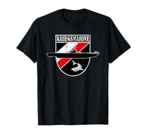 Deutsches U-Boot WW2 Retro Emblem U-Boot Kriegsmarine Patch T-Shirt Deutsches U-Boot WW2 Retro Emblem U-Boot Kriegsmarine Patch T-Shirt von WW2 Deutsches U-Boot U-Boot Kriegsmarine Idee