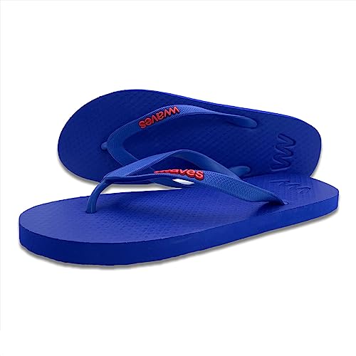 WAVES Flip Flops Main Point 37/38 Zehentrenner aus fair gehandeltem Naturkautschuk - 100% nachhaltig - Badelatschen von WWAVES