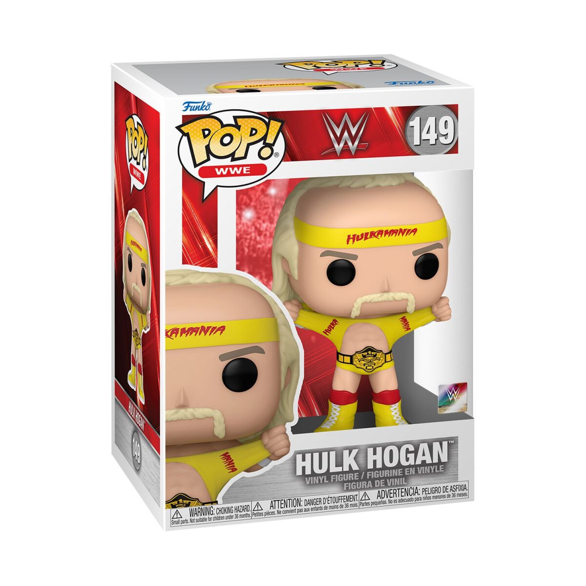 WWE - Hulk Hogan Vinyl Figur 149 - Funko Pop! Figur - Funko Shop Deutschland von WWE