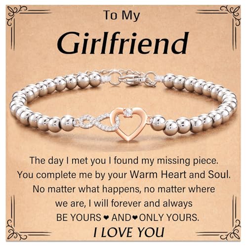 WWHJR Modisches Unendlichkeits-Herz für Damen mit eleganten Kristallverzierungen für den täglichen Gebrauch und besondere Anlässe, trendige Damen, Einheitsgröße, Wie beschrieben von WWHJR