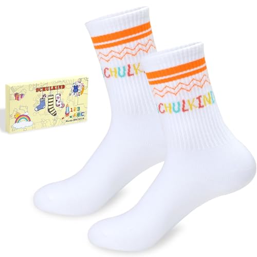 WWISTOA Schulkind Socken 25-34，Einschulung Geschenk Junge Mädchen，Schulanfang MädchenGeschenk，schulkind 2025 Mädchen von WWISTOA