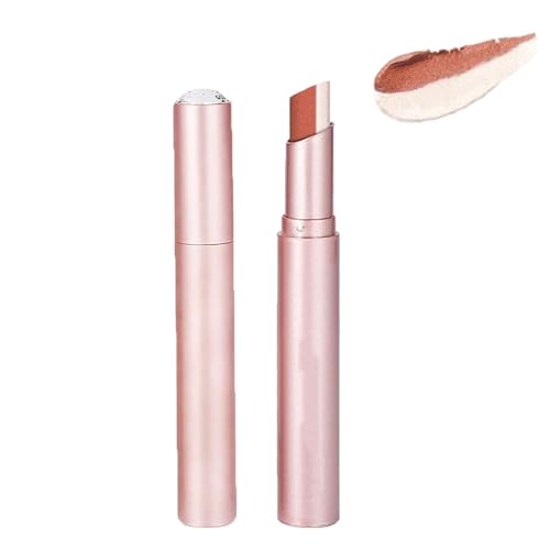 Glitter Gradient Eyeshadow Stick,Portable Two Tone Eyeshadow Gradient Stick,Glitter Gradient Waterproof Eye Shadow Pen,For Eye Make Up Tool (06#) von WWWSENSEN