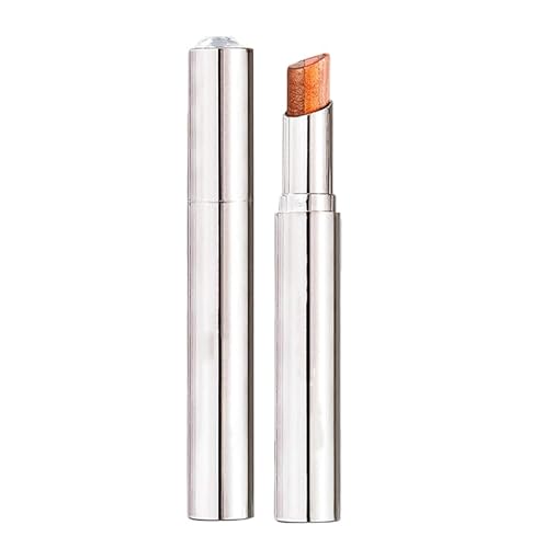 Gradient Three-Color Eyeshadow Stick,Waterproof Shimmer Gradient Three Color Lidschatten Stick,3-In-1 Lidschatten Stift,Wasserfest & Nicht Leicht Abzufallen (04#) von WWWSENSEN