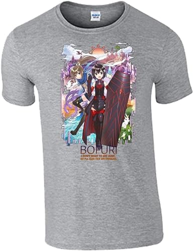 Bofuri Anime Unisex T-Shirt [Tshirt] Bufuri-2_Parent Hemden(Medium) von WWX9NLEE