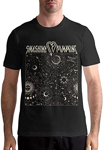 The Smashing Pumpkins Shirt Men's Short Sleeve Lightweight T-Shirts Graphic Cotton Tees Hemden(Large) von WWX9NLEE
