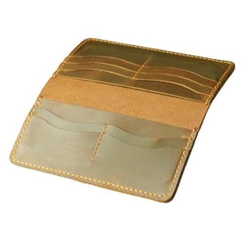 WXBCDS Geldbörse Damen Brieftasche Frauen Lange Brieftasche Clutch Tasche Weibliche Geld Clips Echt Leder Geld Tasche(Style 1) von WXBCDS