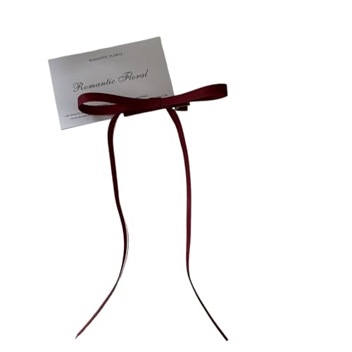 WXBCDS Haarschleifen Mädchen 2 stücke Band Bogen Stirnband Lange Quaste Haar Clip Frauen Süße Haar Clips Mädchen Hochzeit Party Haar Zubehör(4) von WXBCDS