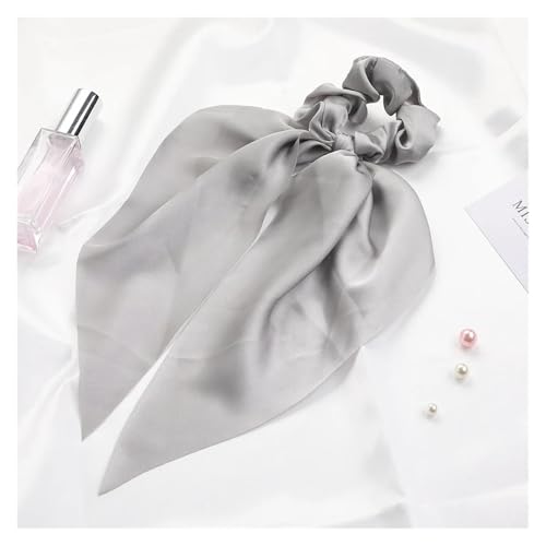 WXBCDS Kopftuch Damen Drucken Chiffon Lange Band Haargummis Frauen Mädchen Pferdeschwanz Schal Elastische Haarbänder Krawatten Haarschmuck(Color-53) von WXBCDS