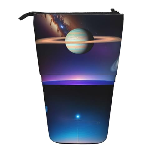 WXCJWD Cosmic Saturn Pencil Teleskop-Bleistift, einziehbar, tragbare Make-up-Tasche und Schreibwaren-Aufbewahrungsbox, geeignet für Büroumgebungen WXCJWD Cosmic Saturn Pencil Teleskop-Bleistift, einziehbar, tragbare Make-up-Tasche und Schreibwaren-Aufbewahrungsbox, geeignet für Büroumgebungen von WXCJWD