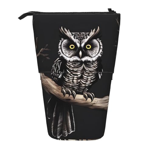 WXCJWD Late Night Owl Bleistift Teleskop-Bleistift einziehbarer Bleistift tragbare Make-up-Tasche und Schreibwaren-Aufbewahrungsbox, geeignet für Büroumgebungen WXCJWD Late Night Owl Bleistift Teleskop-Bleistift einziehbarer Bleistift tragbare Make-up-Tasche und Schreibwaren-Aufbewahrungsbox, geeignet für Büroumgebungen von WXCJWD