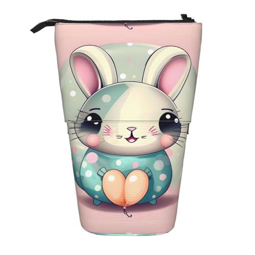 WXCJWD Pink Cartoon Bunny Bleistift Teleskop einziehbarer Bleistift Tragbare Make-up-Tasche und Schreibwaren Aufbewahrungsbox geeignet für Büroumgebungen WXCJWD Pink Cartoon Bunny Bleistift Teleskop einziehbarer Bleistift Tragbare Make-up-Tasche und Schreibwaren Aufbewahrungsbox geeignet für Büroumgebungen von WXCJWD