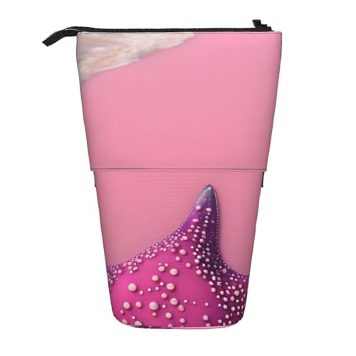 WXCJWD Pink Sand Beach Pencil Teleskop-Bleistift einziehbarer Bleistift tragbare Make-up-Tasche und Schreibwaren-Aufbewahrungsbox, geeignet für Büroumgebungen WXCJWD Pink Sand Beach Pencil Teleskop-Bleistift einziehbarer Bleistift tragbare Make-up-Tasche und Schreibwaren-Aufbewahrungsbox, geeignet für Büroumgebungen von WXCJWD