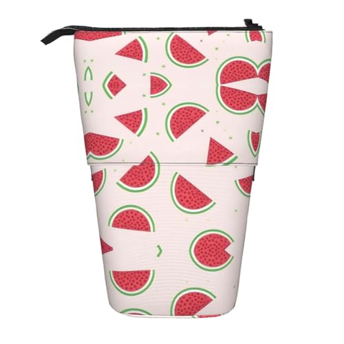 WXCJWD Rosa Wassermelone Bleistift Teleskop einziehbarer Bleistift Tragbare Make-up-Tasche und Schreibwaren Aufbewahrungsbox geeignet für Büroumgebungen WXCJWD Rosa Wassermelone Bleistift Teleskop einziehbarer Bleistift Tragbare Make-up-Tasche und Schreibwaren Aufbewahrungsbox geeignet für Büroumgebungen von WXCJWD