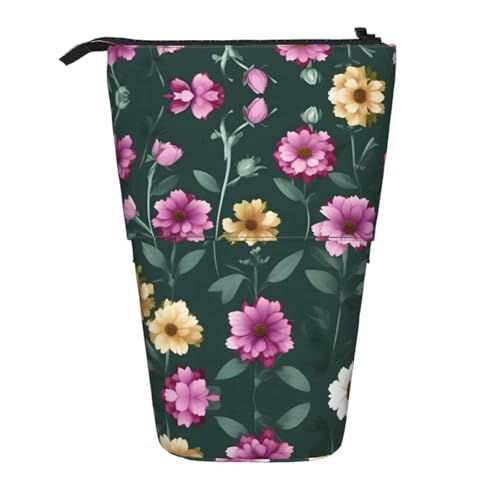 WXCJWD Schöne lila Blumen Bleistift ausziehbar Bleistift tragbare Make-up-Tasche und Schreibwaren Aufbewahrungsbox geeignet für Büroumgebungen WXCJWD Schöne lila Blumen Bleistift ausziehbar Bleistift tragbare Make-up-Tasche und Schreibwaren Aufbewahrungsbox geeignet für Büroumgebungen von WXCJWD