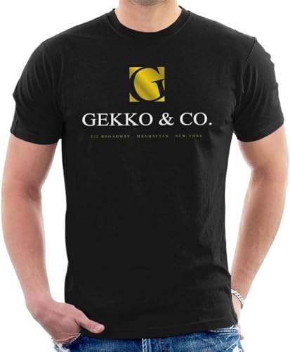 Gekko and Co Wall Street Men's T-Shirt Hemden(XX-Large) von WXIANGW