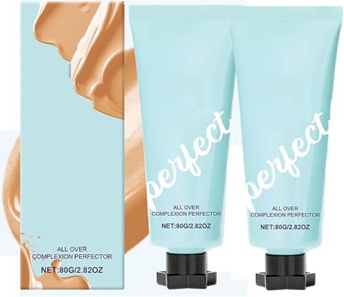 Teint-Perfektionierer für den ganzen Körper, langanhaltende CC-Creme-Foundation, volldeckender Concealer, wasserfester, wischfester Teint von WXMMZCDB