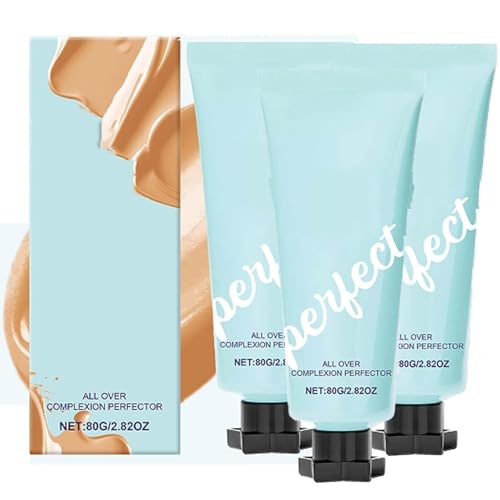 Teint-Perfektionierer für den ganzen Körper, langanhaltende CC-Creme-Foundation, volldeckender Concealer, wasserfester, wischfester Teint von WXMMZCDB