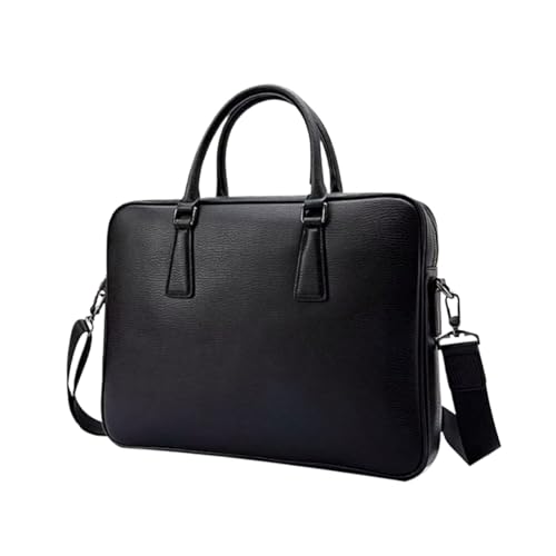 WXMMZCDB Business-Aktentaschen Handtaschen Herren-Tragetaschen Laptoptaschen Echtes Leder Messenger Schultertaschen von WXMMZCDB
