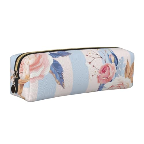 WXWJSHMGC Federmäppchen aus Leder mit Blumenmuster, schlicht, mit metallischer Reißverschlusstasche, Aufbewahrungstasche für Mädchen, Jungen, Studenten, Universität, Mittelschule, gold, Einheitsgröße WXWJSHMGC Federmäppchen aus Leder mit Blumenmuster, schlicht, mit metallischer Reißverschlusstasche, Aufbewahrungstasche für Mädchen, Jungen, Studenten, Universität, Mittelschule, gold, Einheitsgröße von WXWJSHMGC