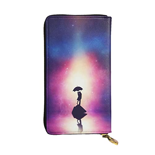 WXWJSHMGC Lange Geldbörse mit Anime-Liebhaber-Aufdruck, Einkaufs-Clutch, PU-Leder, Handtasche für Damen, Herren von WXWJSHMGC