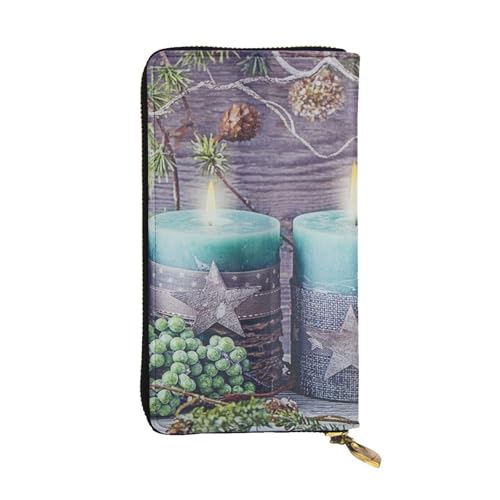 WXWJSHMGC Modische lange Geldbörse mit Elch-Motiv, Einkaufs-Clutch, PU-Leder, Handtasche für Damen, Herren von WXWJSHMGC