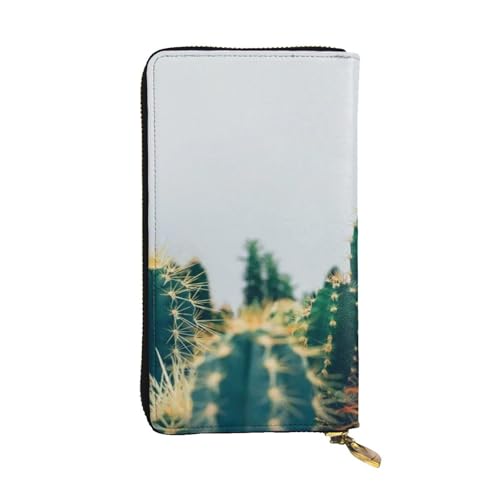 WXWJSHMGC Modische lange Geldbörse mit tropischen Pflanzen, Einkaufs-Clutch, PU-Leder, Handtasche für Damen, Herren von WXWJSHMGC