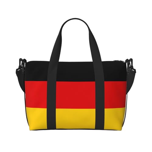 Bedruckte Damen-Umhängetasche mit deutscher Flagge, geeignet für Arbeit, Pendeln, Fitness, Reisen, modische und vielseitige Umhängetasche von WXXWXD